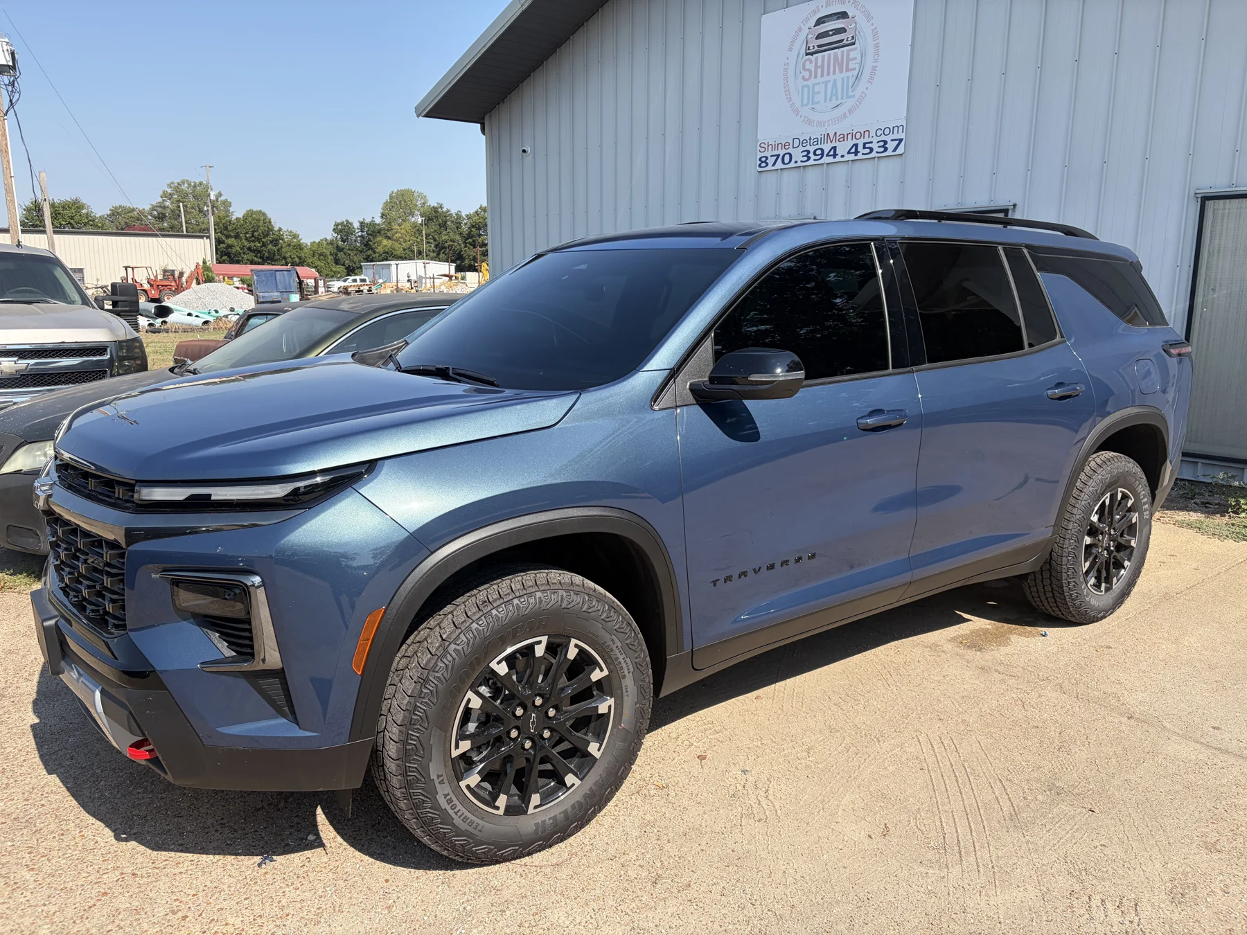 Vehicle tint and wrap by Shine Detail Exclusive in Marion, Arkansas