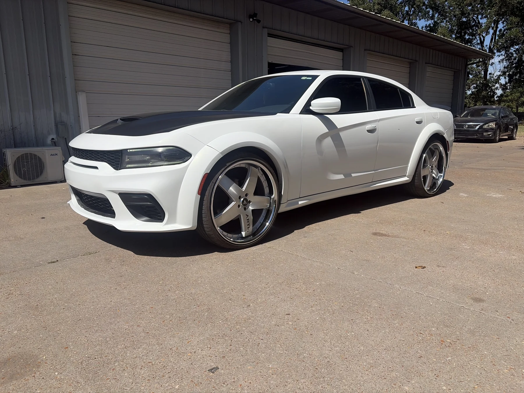 Dodge Charger tint and wrap by Shine Detail Exclusive in Marion, Arkansas