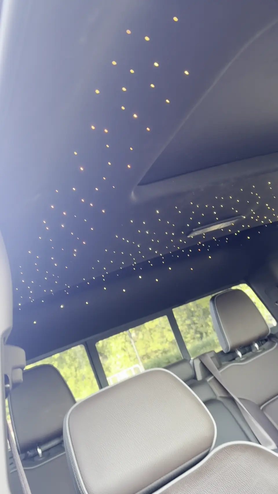 Starlight interior showcase project at Shine Detail Exclusive